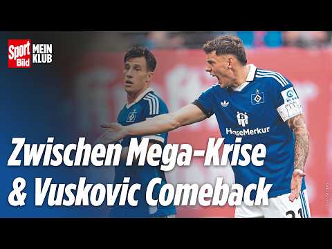 Vuskovic comeback! HSV facing major contract decision | My Club
