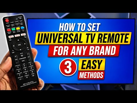 Universal TV Remote Setup | How To Connect / Set Universal LCD/LED TV Remote RM-L1130+X 📺