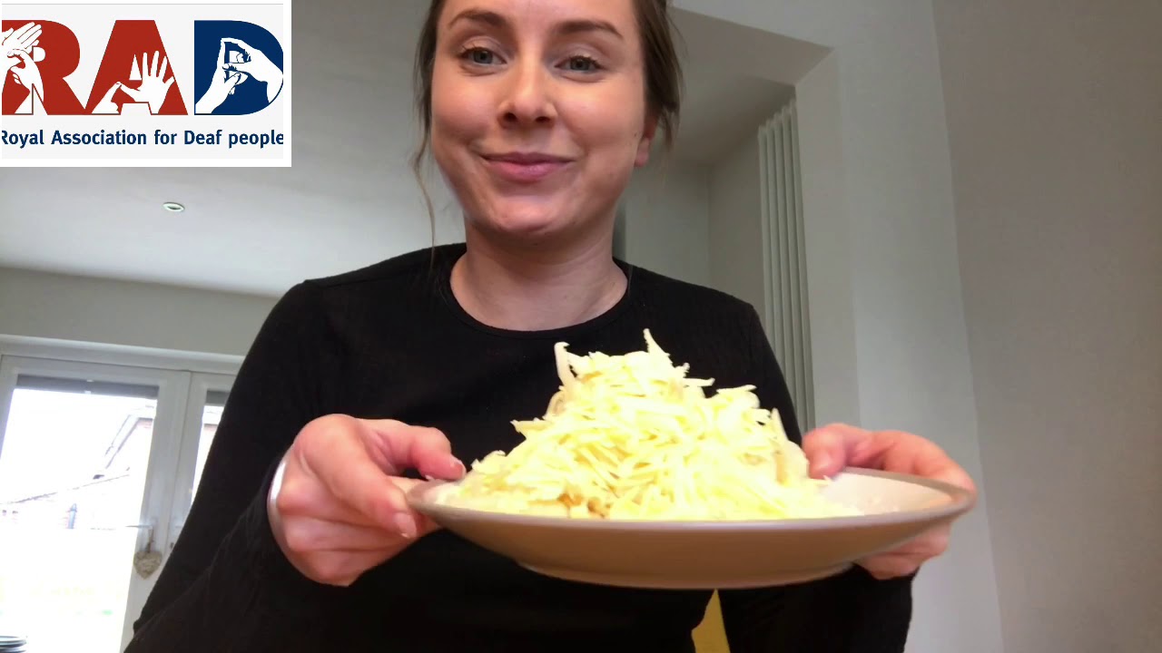 BSL Bake with RAD: 10 minute Homemade Pizza Recipe - YouTube