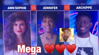 The Voice of Germany battles Ann Sophie jennifer Archippe Mega !!!#thevoiceofgermany ￼