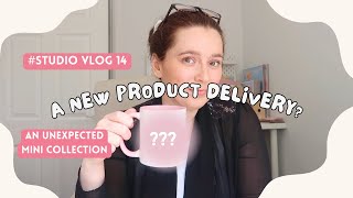 Pack Orders With Me | An Unexpected Collection | A New Product Delivery? | Studio Vlog 14