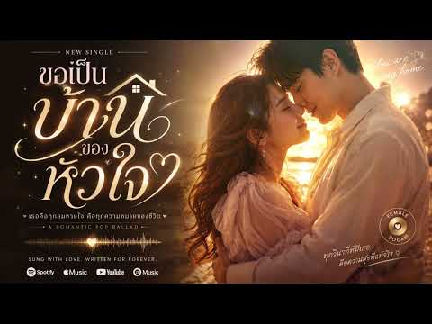 ขอเป็นบ้านของหัวใจ 🏡🩷 | เพลง AI | เพลงป๊อบอบอุ่น | เพลงรักฮีลใจ | เพลงฟังสบาย | AI Original Song