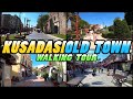 Kuşadası OLD TOWN Walking Tour - Kusadasi - Turkey (4K)