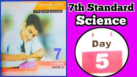 7th Standard Science Day 5 Module Answers