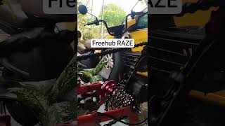 upgrade freehub RAZE sepeda Evergreen #bike #raze #sepeda #roadbike #freehubjangkrik #freehub