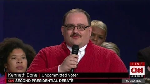 Ken Bone: The winner of the second presidential de...