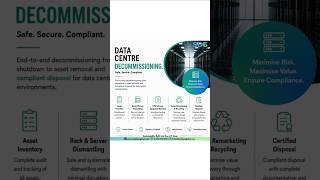 Data Centre Decommission: Retiring a Data Centre? We handle everything. Decommission with SBG.
