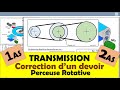 Correction Du Devoir De Controle N2 Perceuse Rotative TRANSMISSION 2021