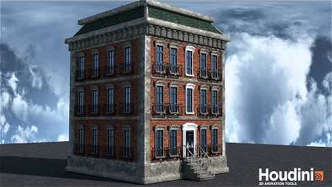 Houdini Procedural Building