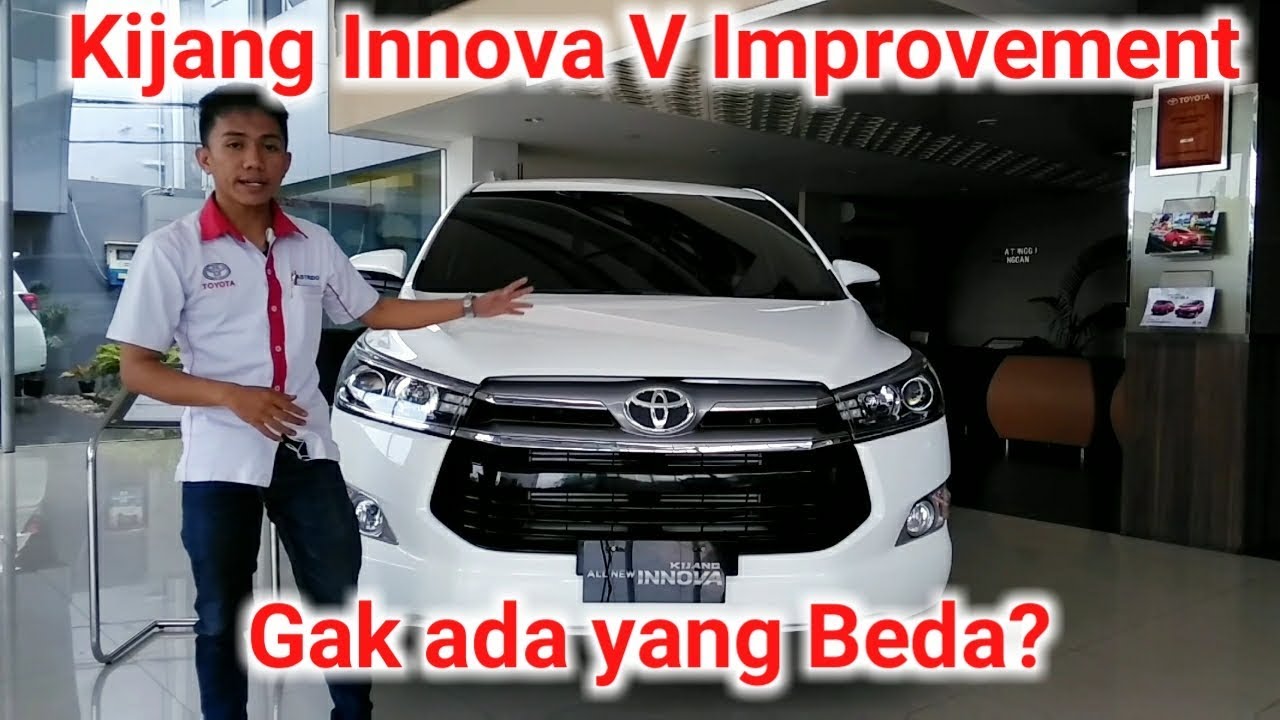 Review Toyota Kijang Innova V Improvement