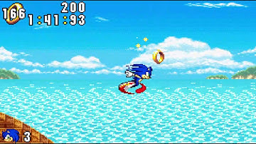 Sonic Advance (GBA Gameplay) Sonic Part 1/6 [Full HD]