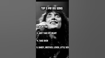 Thumbnail of Top 5 Mr Big song #mrbig #mrbigband #heavymetalsongs #music