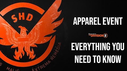 The Division 2 | Apparel Event Guide | How to Farm Apparel Cache Keys | Free Outfit | Farming SHD XP