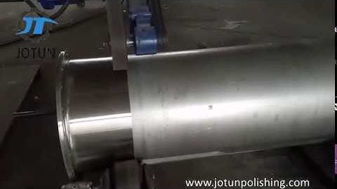 stainless steel tank shell buffing machine from china Jotun-tank shell polishing machine from china