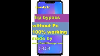 Huawei Nova 3i Frp Bypass ine-lx1r