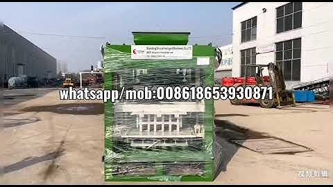 QT4-15 cement brick making machine loading video