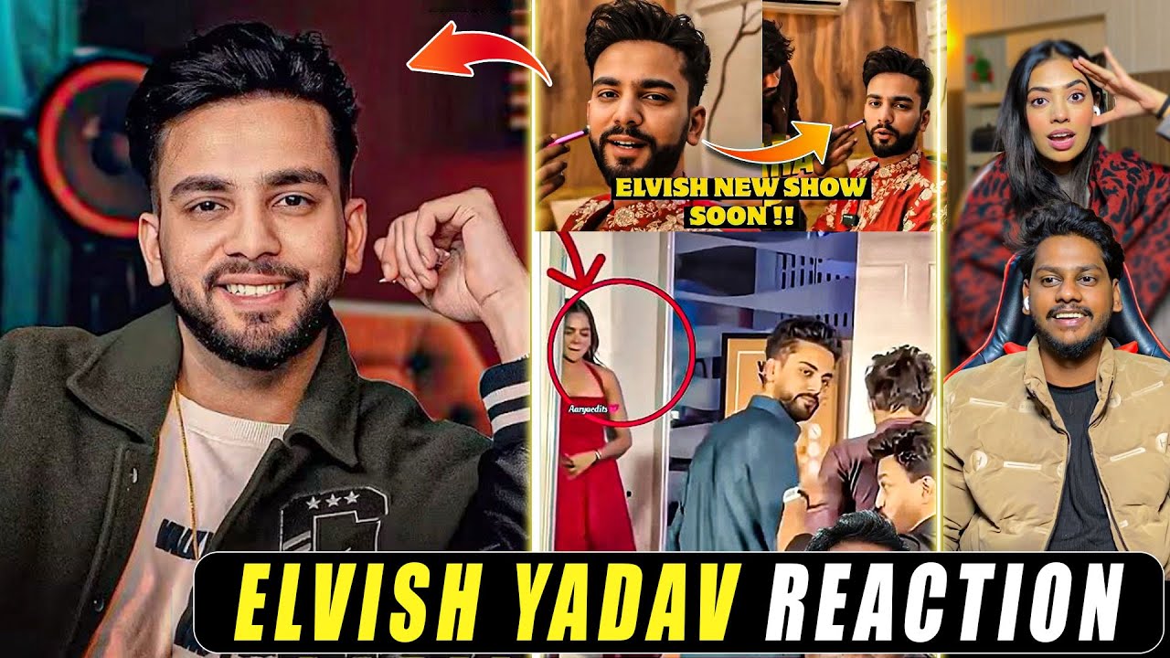 Elvish Yadav Attitude Edits Reaction 😈| Elvish new Podcast Edits 😱