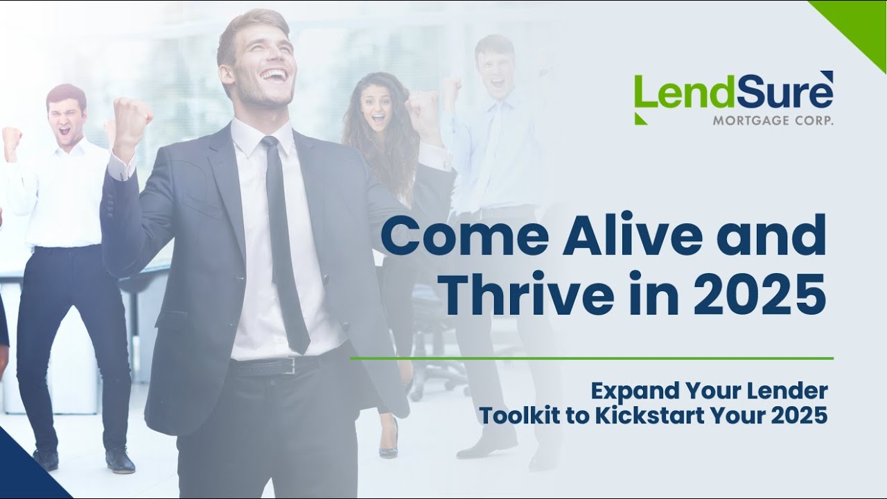 Come Alive and Thrive in 2025: Strategies for Mortgage Professionals