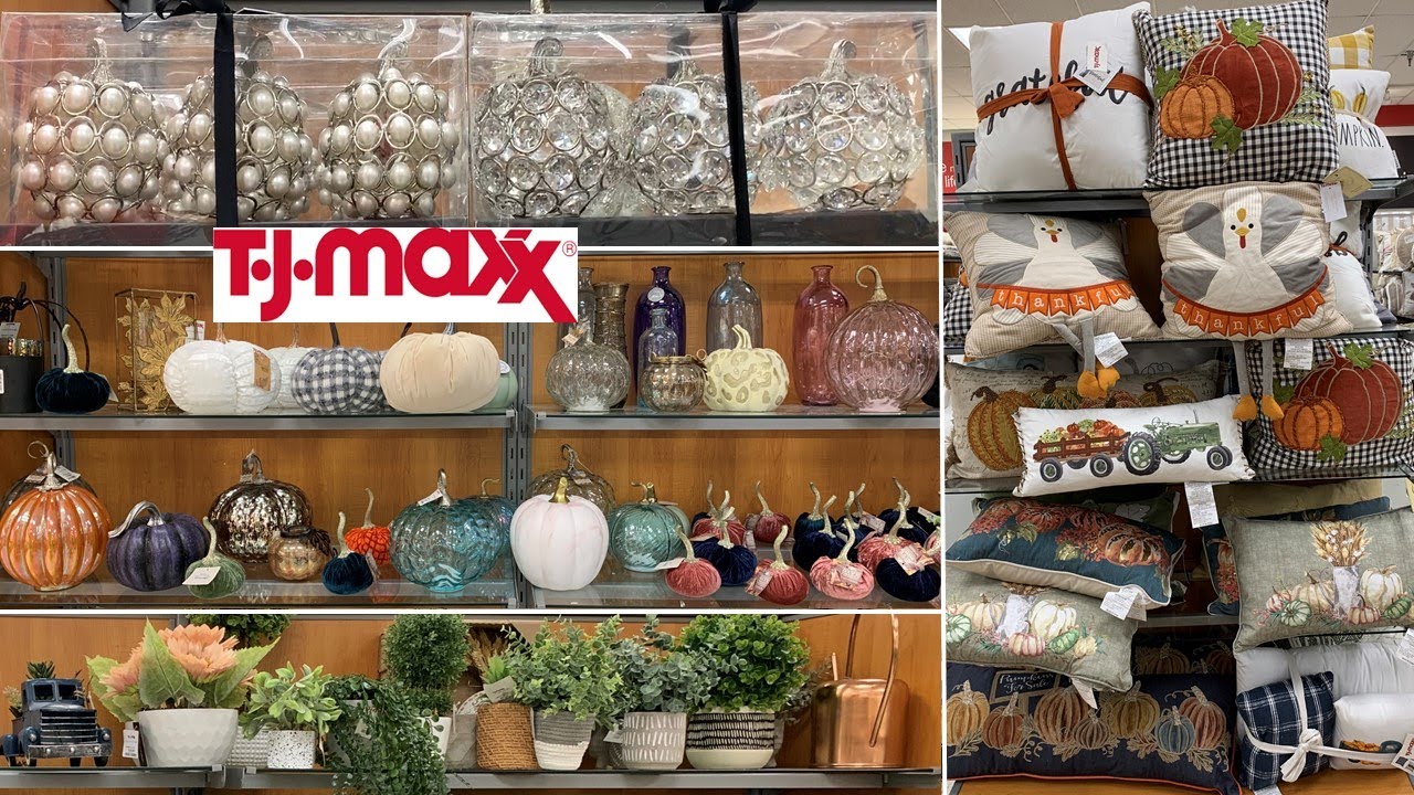 TJ Maxx Home Decor * Kitchenware * Fall Decoration Ideas * Shop With Me 2021 - YouTube