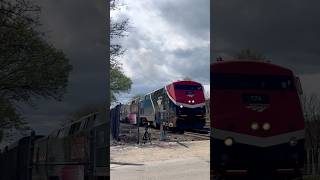 EPIC Hybrid K5LA Hornshow from Amtrak #174 in Naperville! #train #trains #railfan #horn