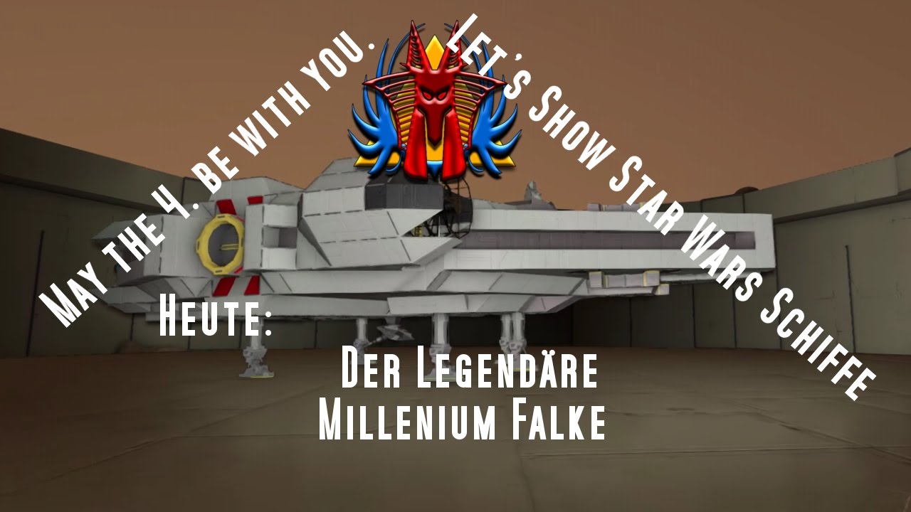 Space Engineers - Star Wars Day - Let's Show - Millenium Falke - YouTube