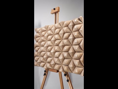 Making Plywood 3D Wall Sculpture - Wall Wooden Decor - SHORTS