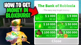 How To Get Free Money Fast In Bloxburg Bloxburg Money Hack Money Glitch Bloxburg 2020 Roblox Youtube
