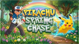 Spring Jumping Pokemon Pikachu's EPIC Spring Chase | Pokemon Run and FREEZE | Spring Brain ...