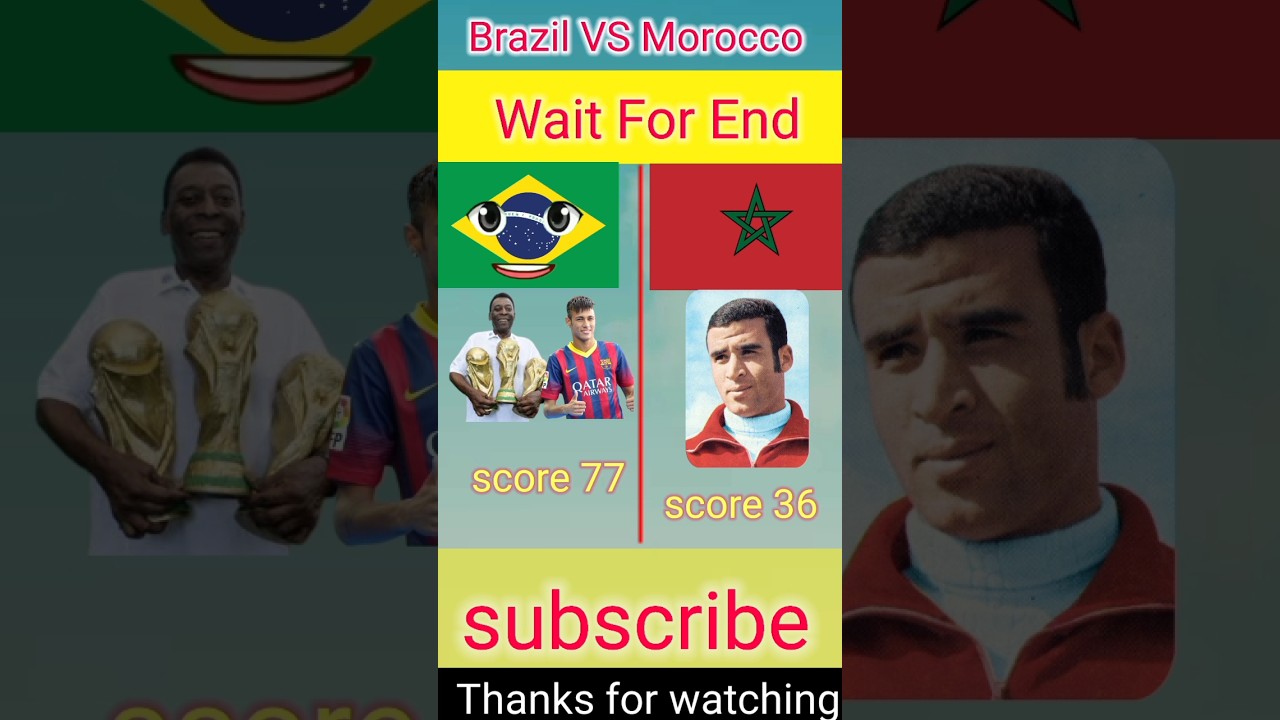 Brazil vs Morocco 