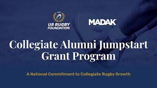 Kickstart Your Rugby Alumni Network | US Rugby Foundation x Madak Grant Program