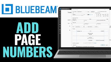 How to Add Page Numbers in Bluebeam 2026 (EASY GUIDE)
