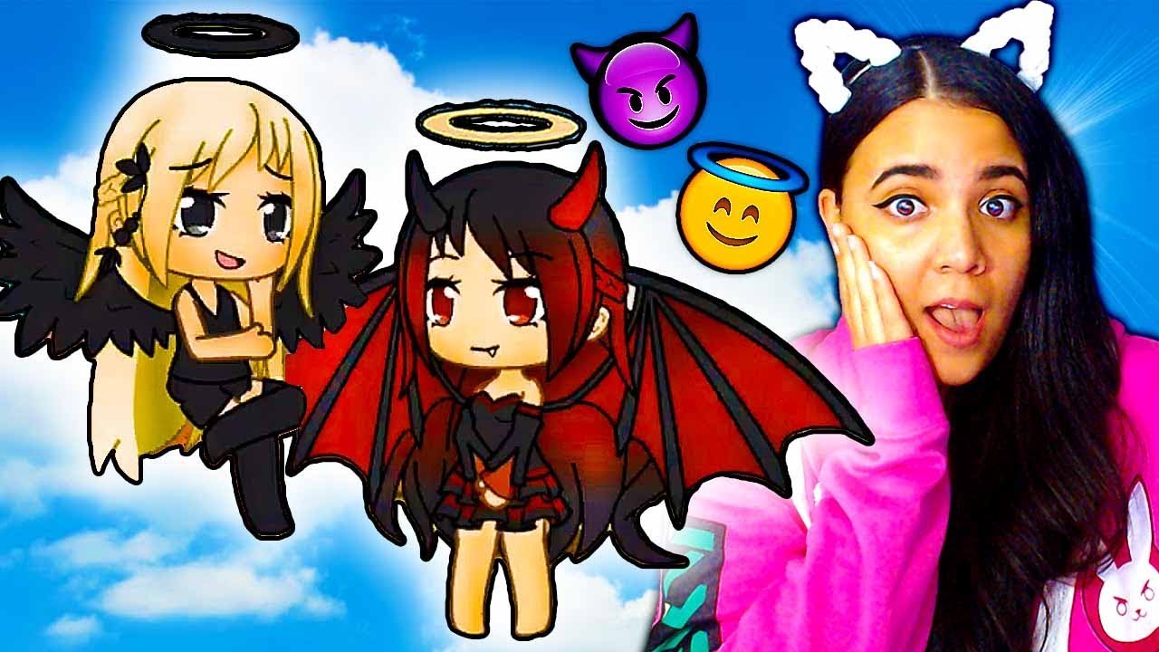 THE DARK ANGEL 2 🖤 | Gacha Life Mini Movie Love Story Reaction - YouTube