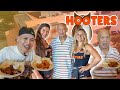 Chinese grandpa tries hooters chinese food general tsos chicken and more