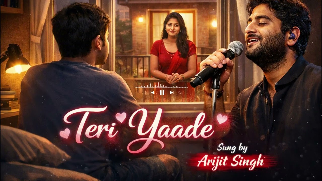 Teri Yaade 💔 | Heart Touching Hindi Love Song 2026 | Sad Romantic Song | Emotional Bollywood Style