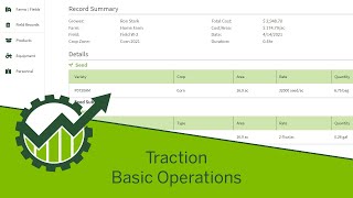 Traction Basic Operations | New Product Release