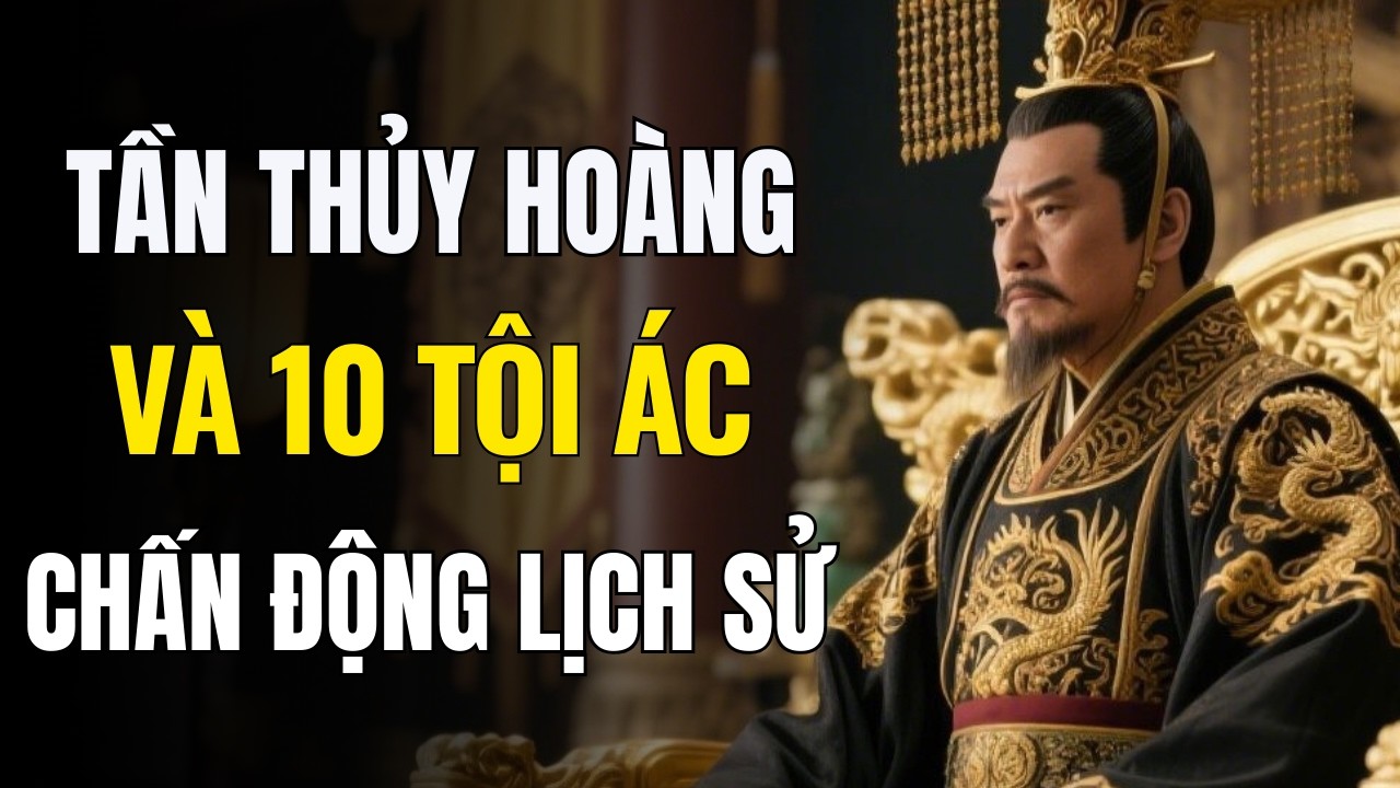 Phát trực tiếp: TẦN THỦY HOÀNG VÀ 10 TỘI ÁC CHẤN ĐỘNG LỊCH SỬ | Lịch sử Trung Hoa