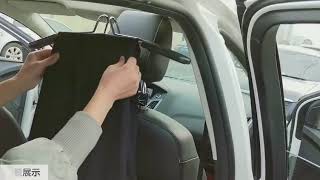Universal Stainless Steel Auto Car Seat Headrest Clothe Rack Coat Hanger Clothes Jackets Suits Holde
