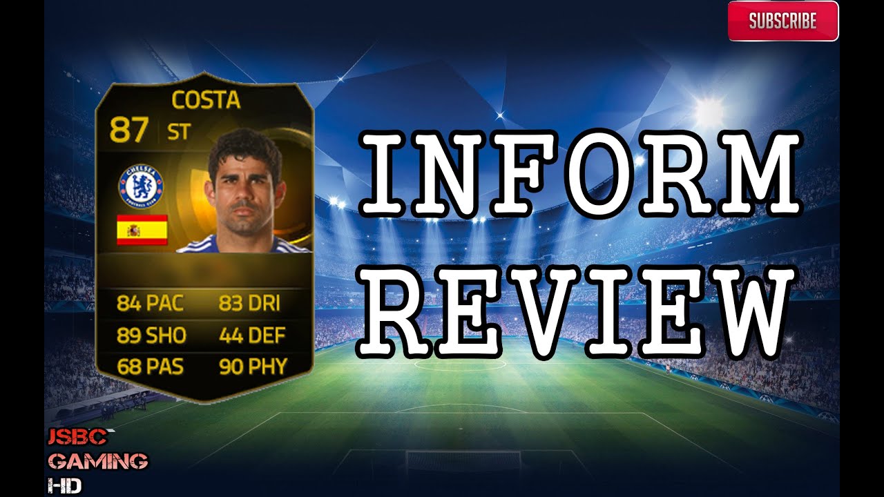 SIF DIEGO COSTA REVIEW!!!!