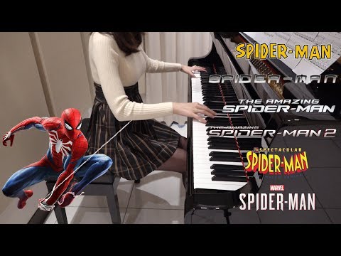 Spider-Man Themes Piano Medley スパイダーマン [ピアノ]