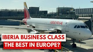 TRIP REPORT | BEST BUSINESS CLASS IN EUROPE? | Iberia A320 Business Class | Madrid to Oslo