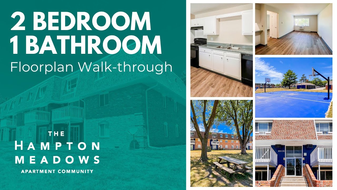 The Hampton Meadows - 2 Bedroom / 1 Bathroom