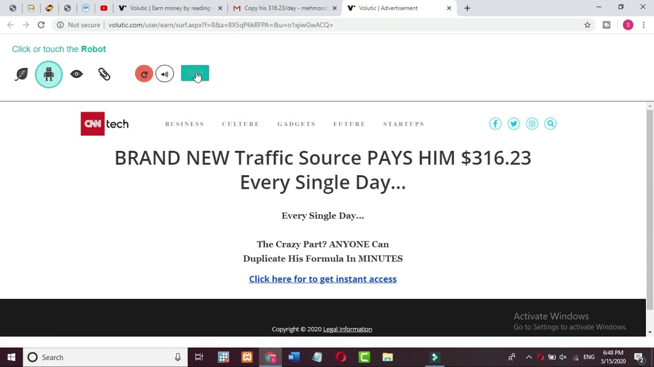 How to make money with Gmail | Earn Money by Reading Email