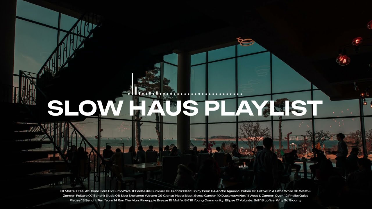 Playlist | A chill house mix. Gentle lounge music laid back evening mood.