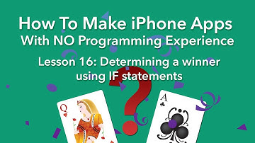 How To Make an App - Ep 16 - Using IF statements in Swift 3
