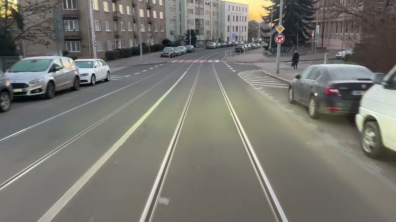 Linka 5 Štefánikova čtvrť směr Česká