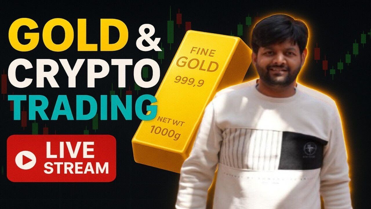 CRYPTO LIVE 🔴 Bitcoin Volatility | Altcoins Setup | Gold (XAUUSD) Live Trading