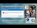 Fix OpenH264 DLL Error! Mp3 Song