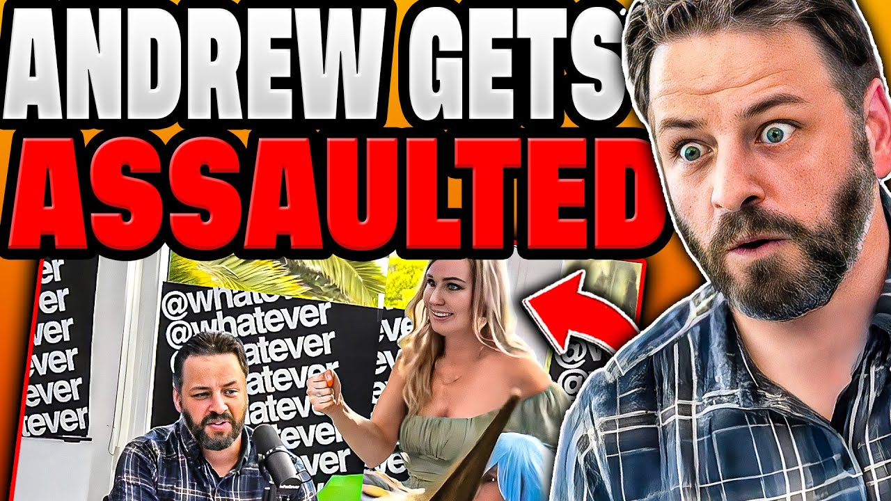 Feminist Clown ATTACKS Andrew Wilson LIVE After He SHREDS Her Debate Lies [ASSAULTED]