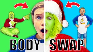 Body Swap! Jack and The Grinch Swap Bodies! Fun Squad