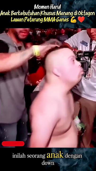 Momen Haru! Anak Berkebutuhan Khusus Menang di Oktagon Lawan Petarung MMA Ganas 💪❤️... #mma